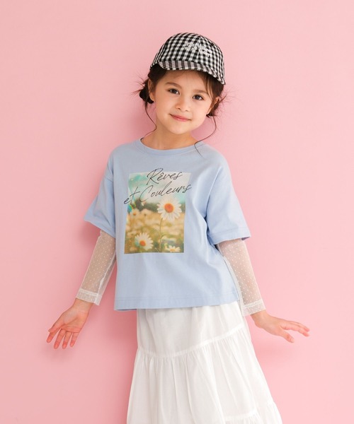 LEPSIM(レプシィム)の「【KIDS】刺繍ロゴツイルキャップ 656611(キャップ・キッズ・ブラック/ホワイト×ブラック/アイボリー/ライトピンク・ONE SIZE)」の18枚目の写真
