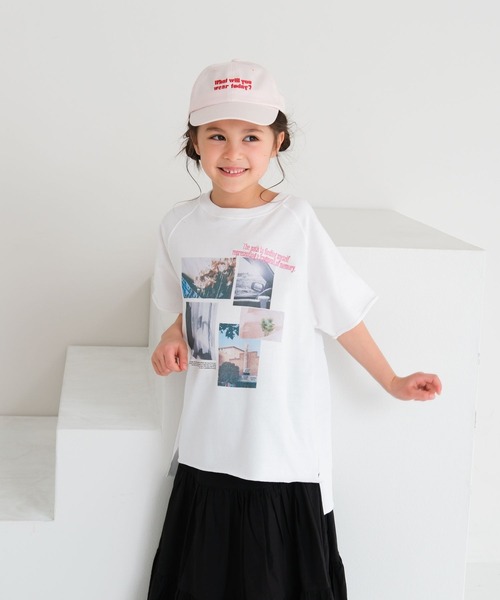 LEPSIM(レプシィム)の「【KIDS】刺繍ロゴツイルキャップ 656611(キャップ・キッズ・ブラック/ホワイト×ブラック/アイボリー/ライトピンク・ONE SIZE)」の22枚目の写真