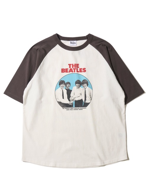 The Beatles(ザビートルズ)の「【THE BEATLES/ザ ビートルズ】レコードデザインラグランスリーブTシャツ / バックプリント(Tシャツ/カットソー・レディース・ホワイト系3/ホワイト系2/ホワイト系1・LARGE/X-LARGE/MEDIUM)」の2枚目の写真