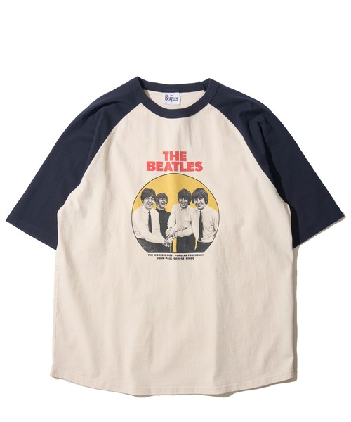 The Beatles(ザビートルズ)の「【THE BEATLES/ザ ビートルズ】レコードデザインラグランスリーブTシャツ / バックプリント(Tシャツ/カットソー・レディース・ホワイト系3/ホワイト系2/ホワイト系1・LARGE/X-LARGE/MEDIUM)」の3枚目の写真