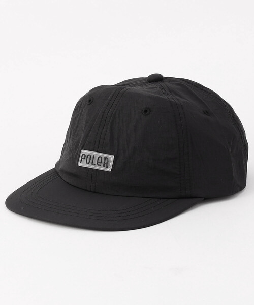POLeR(ポーラー)の「POLeR/ポーラー FURRY FONT NYLON 6P CAP(キャップ・メンズ・グリーン/ベージュ/ネイビー/グレー/ブラック・ONE SIZE)」の2枚目の写真