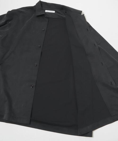 URBAN RESEARCH（アーバンリサーチ）の「WASHABLE CUPRO O/C SHIRTS（シャツ/ブラウス・メンズ・ブラック/ベージュ系その他・MEDIUM/LARGE）」の9枚目の写真