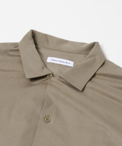 URBAN RESEARCH(アーバンリサーチ)の「『洗濯可』WASHABLE CUPRO O/C SHIRTS(シャツ/ブラウス・メンズ・ブラック/ベージュ系その他・MEDIUM/LARGE)」の21枚目の写真