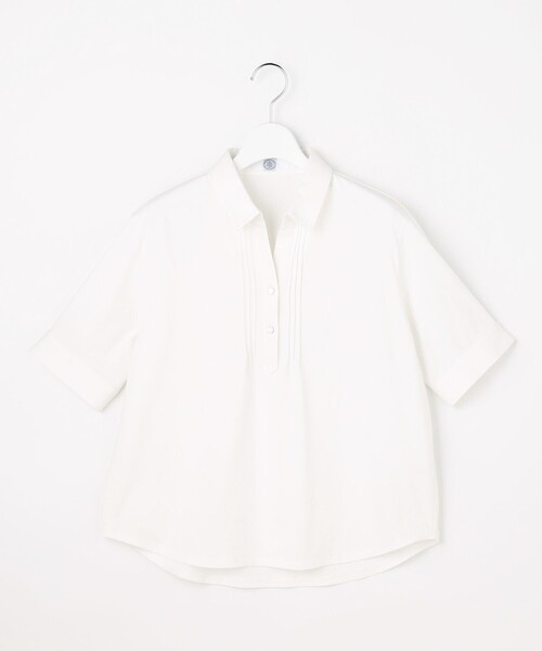 J.PRESS Ladies(J.プレス レディス)の「ドライコットン ポロ カットソー(Tシャツ/カットソー・レディース・ネイビー系/グレー系/ホワイト系・SMALL)」の11枚目の写真