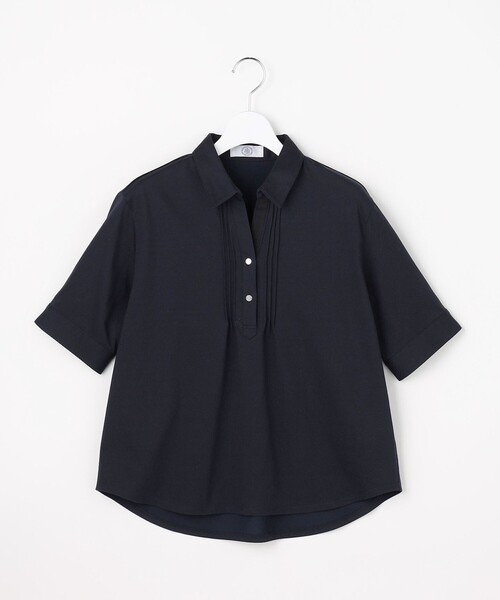 J.PRESS Ladies(J.プレス レディス)の「ドライコットン ポロ カットソー(Tシャツ/カットソー・レディース・ネイビー系/グレー系/ホワイト系・SMALL)」の13枚目の写真