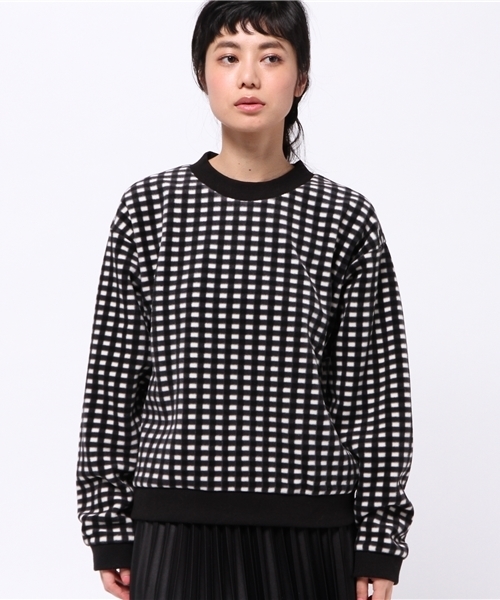 OUTLET(アウトレット)の「【goocy】チェックボアPO(Tシャツ/カットソー・レディース・オフホワイト/レッド・FREE)」の5枚目の写真
