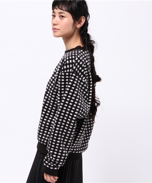 OUTLET(アウトレット)の「【goocy】チェックボアPO(Tシャツ/カットソー・レディース・オフホワイト/レッド・FREE)」の6枚目の写真