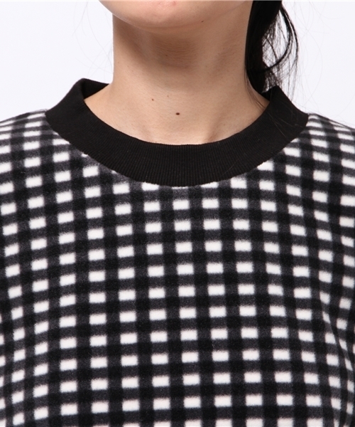 OUTLET(アウトレット)の「【goocy】チェックボアPO(Tシャツ/カットソー・レディース・オフホワイト/レッド・FREE)」の8枚目の写真