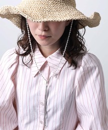 Flowering（フラワーリング）の「メタル/ビーズ/フラワー/ハットクリップ/UVチェッカー付き（ハット）」