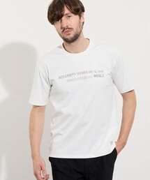 HIDEAWAYS NICOLE | メタルジェルプリント半袖Tシャツ(Tシャツ/カットソー)