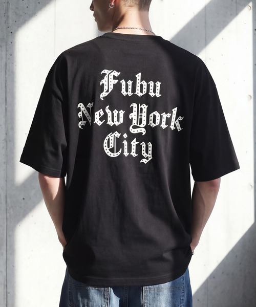 FUBU( フブ)の「【FUBU/フブ】STUDS LOGO T-SHIRTS/スタッドロゴTシャツ(Tシャツ/カットソー・メンズ・ブラック/ホワイト・XL/M/L)」の6枚目の写真