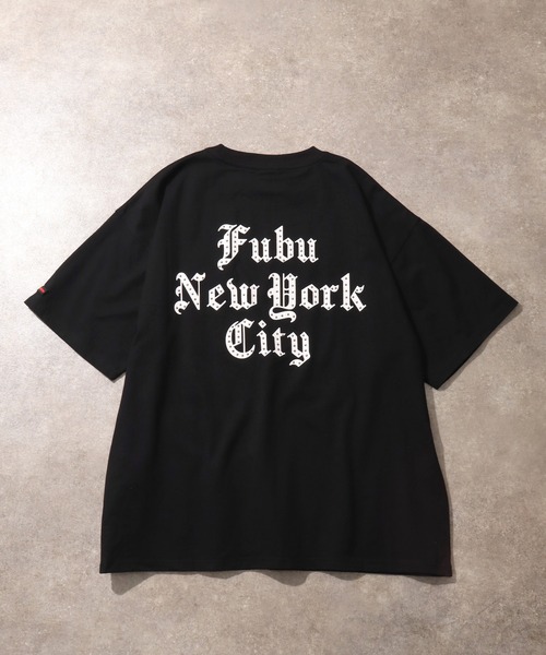 FUBU( フブ)の「【FUBU/フブ】STUDS LOGO T-SHIRTS/スタッドロゴTシャツ(Tシャツ/カットソー・メンズ・ブラック/ホワイト・XL/M/L)」の15枚目の写真