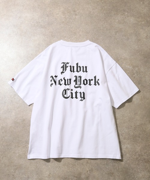 FUBU( フブ)の「【FUBU/フブ】STUDS LOGO T-SHIRTS/スタッドロゴTシャツ(Tシャツ/カットソー・メンズ・ブラック/ホワイト・XL/M/L)」の9枚目の写真
