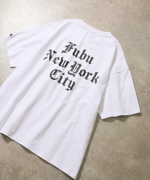 FUBU( フブ)の「【FUBU/フブ】STUDS LOGO T-SHIRTS/スタッドロゴTシャツ(Tシャツ/カットソー・メンズ・ブラック/ホワイト・XL/M/L)」の11枚目の写真