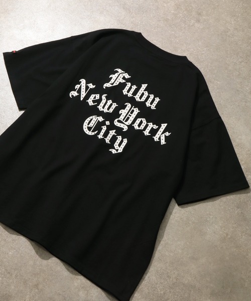 FUBU( フブ)の「【FUBU/フブ】STUDS LOGO T-SHIRTS/スタッドロゴTシャツ(Tシャツ/カットソー・メンズ・ブラック/ホワイト・XL/M/L)」の17枚目の写真