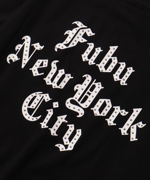 FUBU( フブ)の「【FUBU/フブ】STUDS LOGO T-SHIRTS/スタッドロゴTシャツ(Tシャツ/カットソー・メンズ・ブラック/ホワイト・XL/M/L)」の19枚目の写真