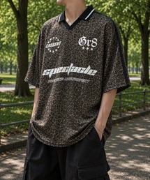 総柄デザインゲームTシャツ
