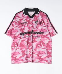 総柄デザインゲームTシャツ