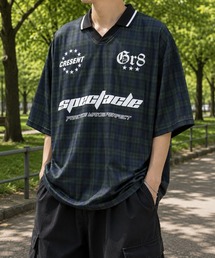 総柄デザインゲームTシャツ