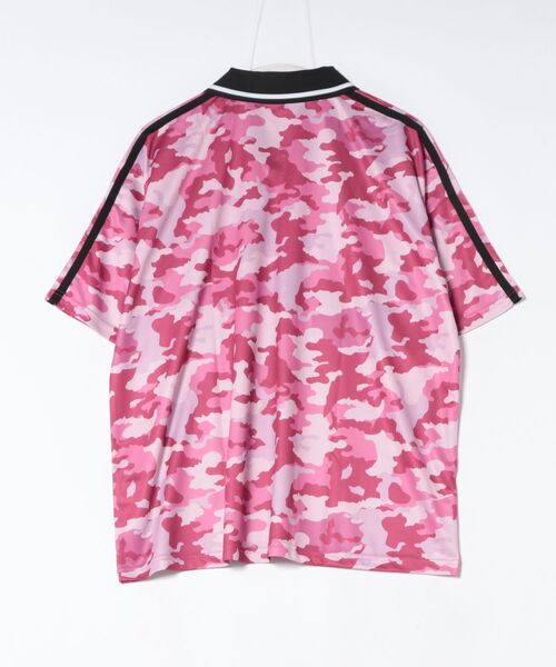 Jungle Storm(ジャングルストーム)の「総柄デザインゲームTシャツ(Tシャツ/カットソー・メンズ・ピンク/グリーン/ベージュ・LARGE/MEDIUM)」の4枚目の写真