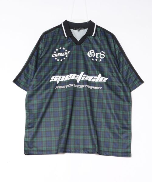8(eight)(エイト)の「総柄デザインゲームTシャツ(Tシャツ/カットソー・メンズ・ピンク/グリーン/ベージュ/カーキ・LARGE/MEDIUM)」の21枚目の写真