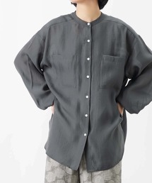 LUCA/LADY LUCK LUCA（ルカ/レディラックルカ）の「LC/LLL シアーワイドシャツチュニック/シアーチュニックシャツ（シャツ/ブラウス）」