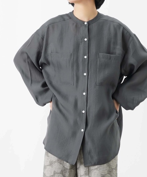 ルカ、ワイドシャツ♡専用です♡ LC/LLL シアーワイドシャツチュニック/シアーチュニックシャツ（シャツ