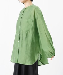 LUCA/LADY LUCK LUCA（ルカ/レディラックルカ）の「LC/LLL シアーワイドシャツチュニック/シアーチュニックシャツ（シャツ/ブラウス）」