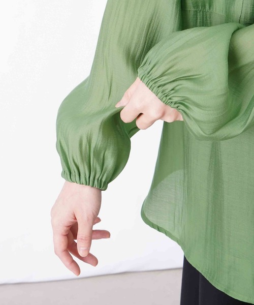 ルカ、ワイドシャツ♡専用です♡ LC/LLL シアーワイドシャツチュニック/シアーチュニックシャツ（シャツ