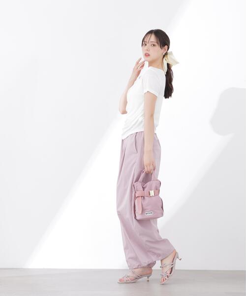 PROPORTION BODY DRESSING(プロポーションボディドレッシング)の「<a>アシメドレーププルオーバー / 1216169404(Tシャツ/カットソー・レディース・ブルー/ブラック/ホワイト・FREE)」の19枚目の写真