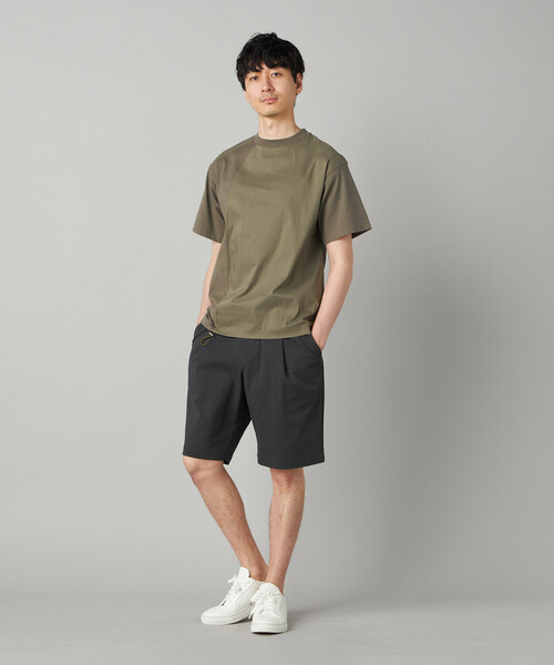 COMME CA MEN(コムサメン)の「【接触冷感】スピンドル Tシャツ(Tシャツ/カットソー・メンズ・カーキ/ホワイト・M/L)」の10枚目の写真