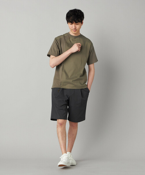 COMME CA MEN(コムサメン)の「【接触冷感】スピンドル Tシャツ(Tシャツ/カットソー・メンズ・カーキ/ホワイト・M/L)」の11枚目の写真