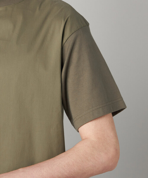 COMME CA MEN(コムサメン)の「【接触冷感】スピンドル Tシャツ(Tシャツ/カットソー・メンズ・カーキ/ホワイト・M/L)」の18枚目の写真