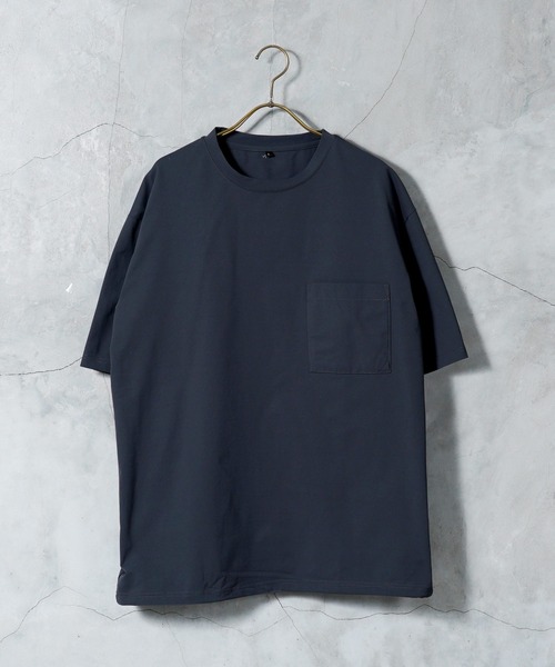 jiggys shop(ジギーズショップ)の「速乾 アクティブモバイル ドローコード ポケット付き Tシャツ(Tシャツ/カットソー・メンズ・カーキ/チャコールグレー/ブラック/ネイビー・X-LARGE/LARGE/MEDIUM)」の15枚目の写真