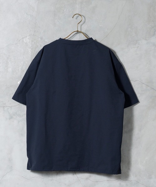 jiggys shop(ジギーズショップ)の「速乾 アクティブモバイル ドローコード ポケット付き Tシャツ(Tシャツ/カットソー・メンズ・カーキ/チャコールグレー/ブラック/ネイビー・X-LARGE/LARGE/MEDIUM)」の7枚目の写真