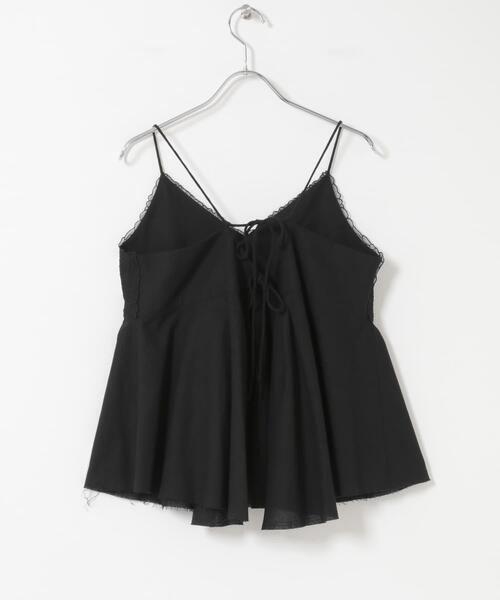 URBAN RESEARCH ROSSO WOMEN(アーバンリサーチ ロッソ)の「リネン混レイヤードレースキャミソール(キャミソール・レディース・ホワイト/ブラック・FREE)」の20枚目の写真
