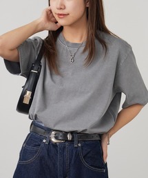 ROOPTOKYO | ピグメントエクストラタッチコットンクルーネックTシャツ 半袖Tシャツ 2026年春夏(Tシャツ/カットソー)