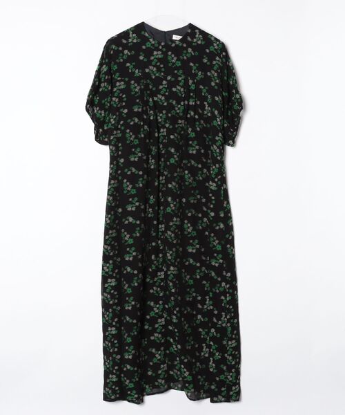 THE SHINZONE(ザ シンゾーン)の「FLORAL JACQUARD DRESS 26MMSOP01(ワンピース・レディース・ブラック・34/36)」の4枚目の写真