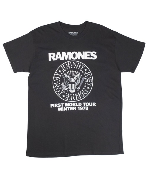 ROCK-OFF(ロックオフ)の「【ROCK-OFF】【3】RAMONES WORLD TOUR T-SHIRTS(Tシャツ/カットソー・メンズ・ブラック・X-LARGE/MEDIUM/LARGE)」の6枚目の写真