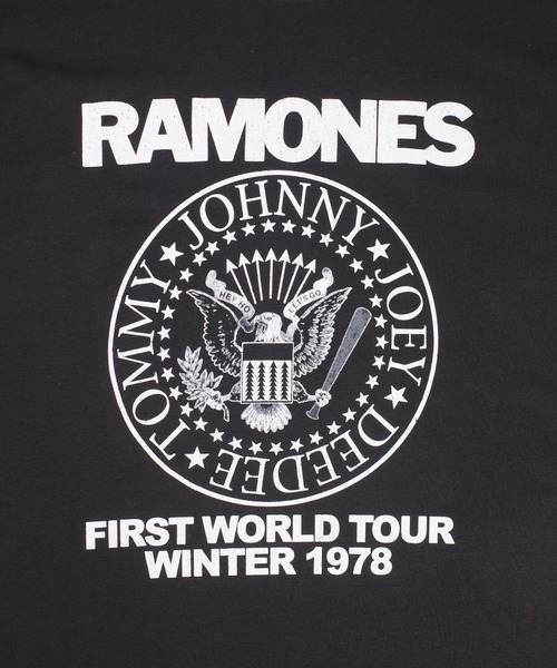 ROCK-OFF(ロックオフ)の「【ROCK-OFF】【3】RAMONES WORLD TOUR T-SHIRTS(Tシャツ/カットソー・メンズ・ブラック・X-LARGE/MEDIUM/LARGE)」の8枚目の写真
