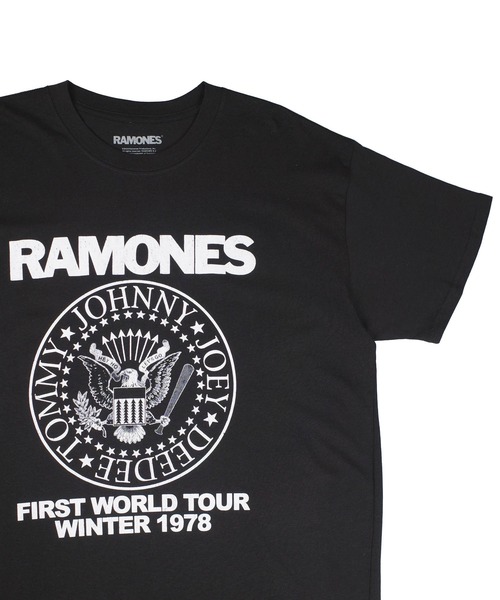 ROCK-OFF(ロックオフ)の「【ROCK-OFF】【3】RAMONES WORLD TOUR T-SHIRTS(Tシャツ/カットソー・メンズ・ブラック・X-LARGE/MEDIUM/LARGE)」の9枚目の写真