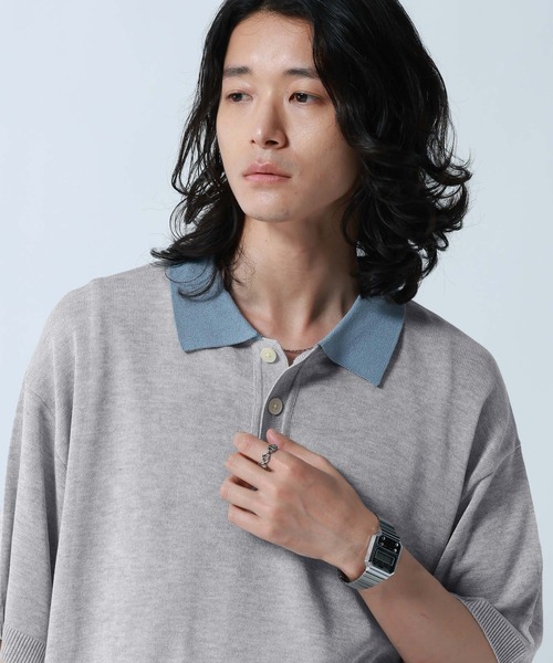 ポロシャツ bibiy. *ROSIE SHIRT KNIT Bibiy. ROSIE SHIRT KNIT サマーボーダーニット - メルカリ