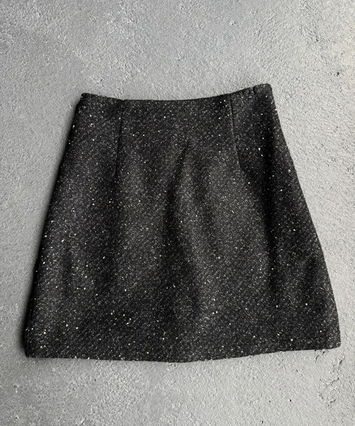 CENEA(セネア)の「ウールライクラメミニスカート(スカート・レディース・ブラウン/ブラック/ベージュ・LARGE/MEDIUM/SMALL)」の14枚目の写真