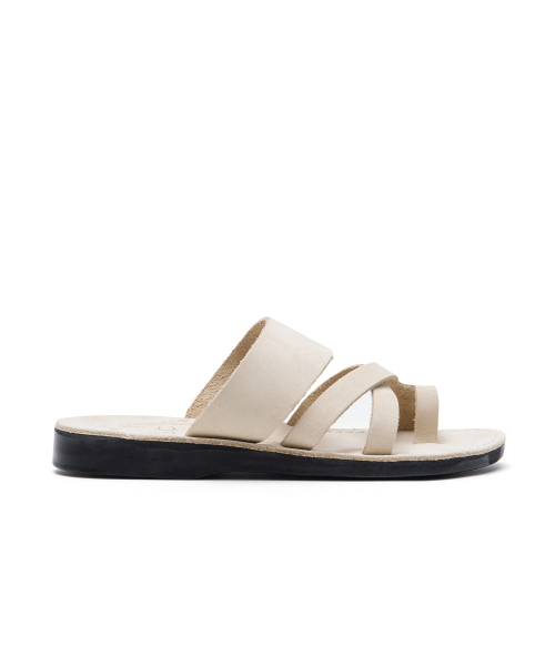 JERUSALEM SANDALS(エルサレム サンダル)の「8NN ザ グッド シェパード-ホワイトヌバック (ザ グッド シェパード ヌバック)(サンダル・レディース・ホワイト・28cm/27cm/26cm/25cm/24.5cm/24cm/23.5cm/23cm)」の7枚目の写真