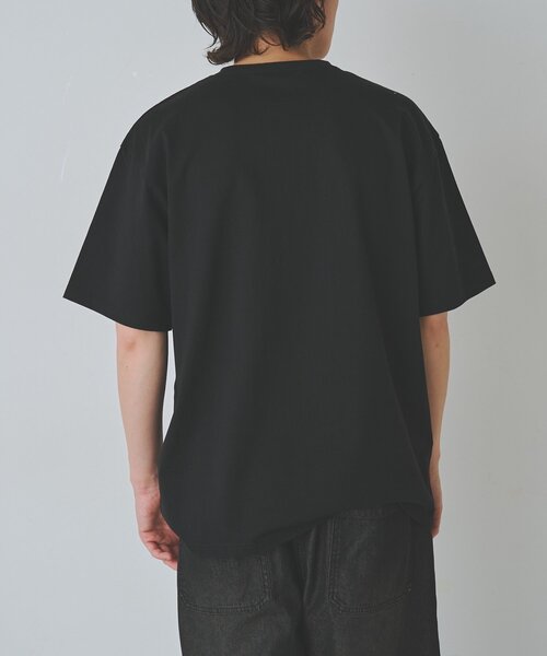 COLONY 2139(コロニートゥーワンスリーナイン)の「フロントスプレーTシャツ(Tシャツ/カットソー・メンズ・ネイビー/レッド/サックスブルー/ブラック・LARGE/MEDIUM)」の8枚目の写真