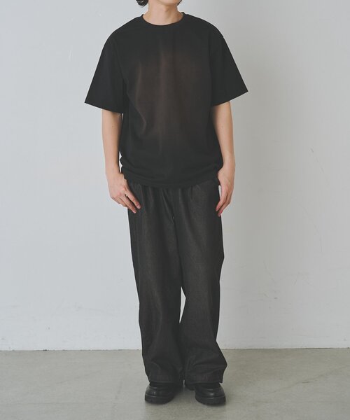 COLONY 2139(コロニートゥーワンスリーナイン)の「フロントスプレーTシャツ(Tシャツ/カットソー・メンズ・ネイビー/レッド/サックスブルー/ブラック・LARGE/MEDIUM)」の10枚目の写真