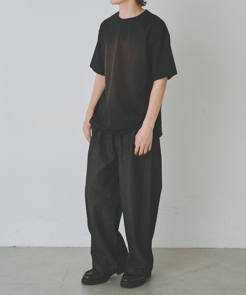 COLONY 2139(コロニートゥーワンスリーナイン)の「フロントスプレーTシャツ(Tシャツ/カットソー・メンズ・ネイビー/レッド/サックスブルー/ブラック・LARGE/MEDIUM)」の11枚目の写真