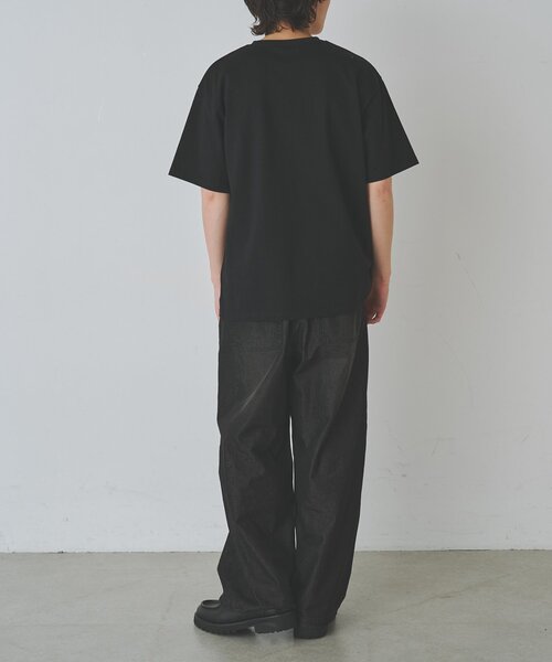 COLONY 2139(コロニートゥーワンスリーナイン)の「フロントスプレーTシャツ(Tシャツ/カットソー・メンズ・ネイビー/レッド/サックスブルー/ブラック・LARGE/MEDIUM)」の12枚目の写真