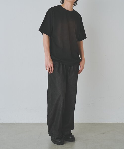 COLONY 2139(コロニートゥーワンスリーナイン)の「フロントスプレーTシャツ(Tシャツ/カットソー・メンズ・ネイビー/レッド/サックスブルー/ブラック・LARGE/MEDIUM)」の13枚目の写真