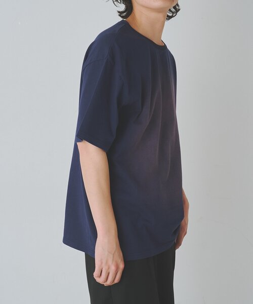 COLONY 2139(コロニートゥーワンスリーナイン)の「フロントスプレーTシャツ(Tシャツ/カットソー・メンズ・ネイビー/レッド/サックスブルー/ブラック・LARGE/MEDIUM)」の17枚目の写真